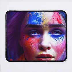 Emilia Clarke Body Paint Mousepad