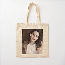 Emilia Clarke Cotton Tote Bag