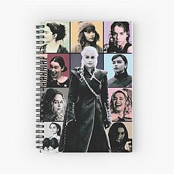 Emilia Clarke Spiral Notebook