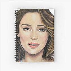 Emilia Clarke Spiral Notebook