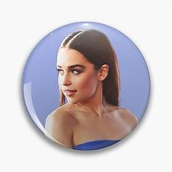 Peek Back - Emilia Clarke Pin