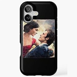 For Me Before You Emilia Clarke Sam Claflin Movie Fan Art Romantic Couple iPhone Tough Case