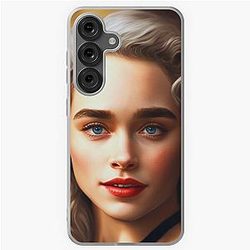 Blue Eye Emilia Clarke Actress Samsung Galaxy Soft Case