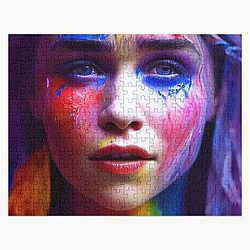 Emilia Clarke body paint