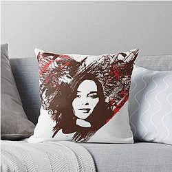 Emilia Clarke Throw Pillow