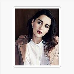 Emilia Clarke Sticker