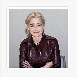 Emilia Clarke oil paint