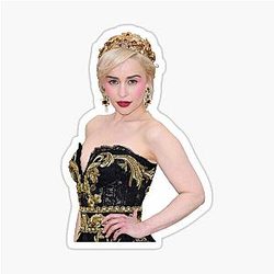 Queen Emilia Clarke Sticker
