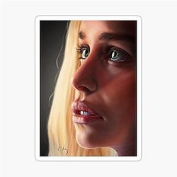 Emilia Clarke Sticker