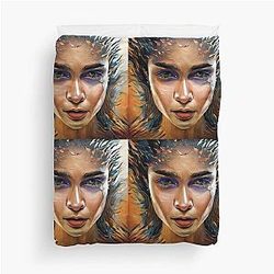 Emilia Clarke Duvet Cover