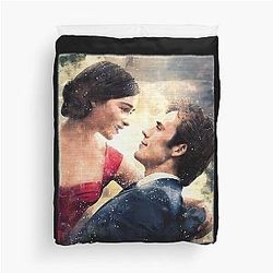 For Emilia Clark Me Before You Emilia Clarke Sam Claflin Movie Art Romantic Couple Duvet Cover