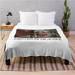 Emilia Clarke Game of Thrones Throw Blanket