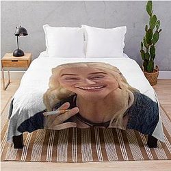 Emilia Clarke Throw Blanket