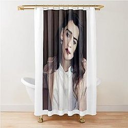 Emilia Clarke Shower Curtain
