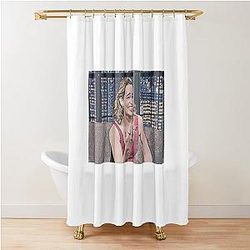 Emilia Clarke Shower Curtain