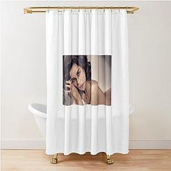 Emilia Clarke Shower Curtain