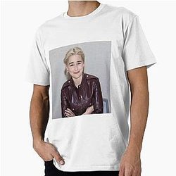 Emilia Clarke Grainy Premium T-Shirt