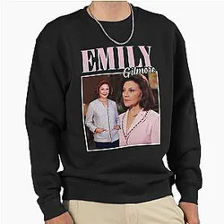 Emily Gilmore Signature Vintage Style Pullover Sweatshirt