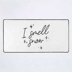 I Smell Snow Lorelai Gilmore Desk Mat