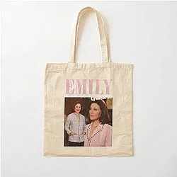 Emily Gilmore Signature Cotton Tote Bag