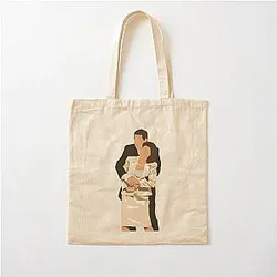 Richard and Emily Gilmore Cotton Tote Bag
