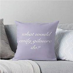 Emily Gilmore Throw Pillow