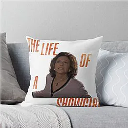 Showgirl Gilmore Throw Pillow