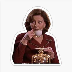 Emily Gilmore Tea Sticker
