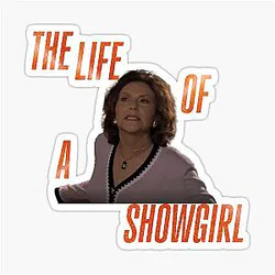 Showgirl Gilmore Sticker