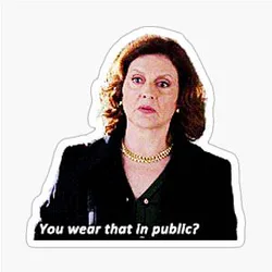 Emily Gilmore Meme Sticker