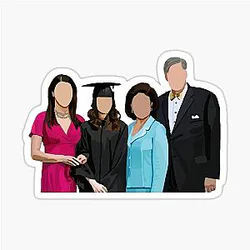Rory Gilmores Yale Graduation Sticker