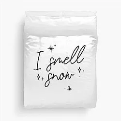 I Smell Snow Lorelai Gilmore Duvet Cover