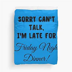 Dinner With the Gilmores Duvet