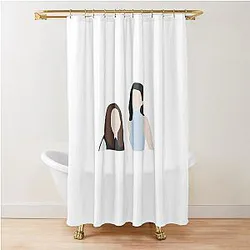 Lorelai and Rory Gilmore Shower Curtain