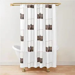 Gilmore Girls episode one Shower Curtain