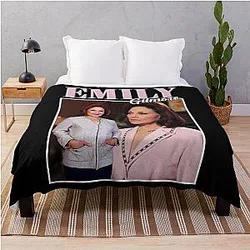 Emily Gilmore Signature Vintage Style Throw Blanket