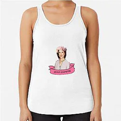 Emily Gilmore Flower Racerback Tank Top