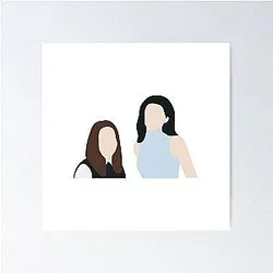 Lorelai and Rory Gilmore Poster
