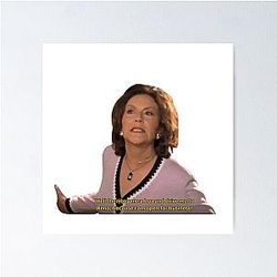 Emily Gilmore buys me a boa poster