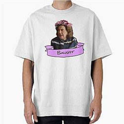 Emily Gilmore Flower Crown Sticker Oversized T-Shirt