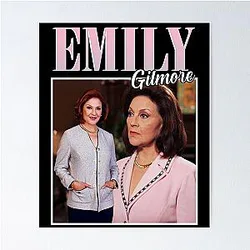 Emily Gilmore Signature Retro Style Poster
