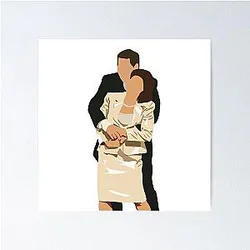Richard and Emily Gilmore Poster