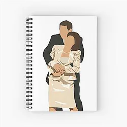Richard and Emily Gilmore Spiral Notebook