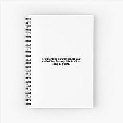 Emily Gilmore Spiral Notebook
