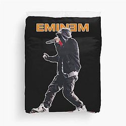 Full Moon Light Eminem Duvet Cover
