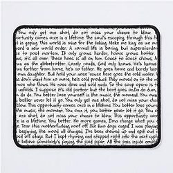 Eminem - Lose Yourself Mouse Pad