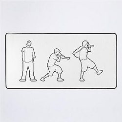 Eminem Silhouettes Desk Mat