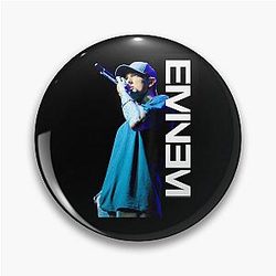 Eminem Mic Pose Pin