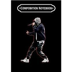 Composition Notebook 
EMINEM Classic 
6 x 9 
100 Page Blank Lined Journal/Notebook