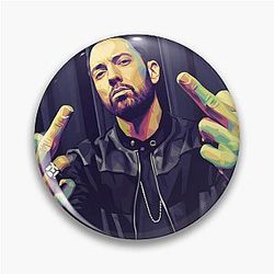 Eminem Pop Art Pin